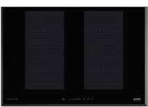 StayWarm, BoilControl - minimerar överkokning, ChildLock, SliderTouch Märkeffekt: 7,4 kw Spishäll Slipad kant 4 induktionszoner Vänster fram: Ø 19 22 cm, 2,3/3,7 kw, Höger fram: Ø 19 22 cm, 2,3/3,7