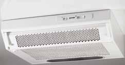 Inox Lamptyp: LED On/Off avbrytare Belysning: LED belysning: 2 3 W Antal hastighetslägen: 3 Maximal kapacitet vid utsugning: 328 m³/h Max.