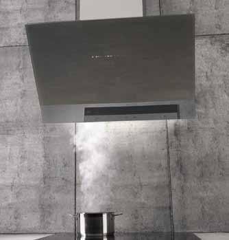 8 GORENJE BY STARCK AdaptTech Automatisk fläkt En särskild sensor som ställs in i automatiskt läge känner av nivån på orenheterna eller ångan, fukten och gaserna.