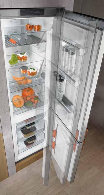 GORENJE BY STARCK 9 NRK612ST Kyl/frysskåp Gorenje by Starck Reflexgrå 1 : A++ Energiförbrukning/år 2 : 235 kwh Nettokapacitet för kylskåp: 222 L Nettokapacitet för frys: 85 L Stjärnklassificering: 4