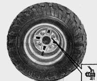 10 Hjul / Däck Luft tryck 1. Fram = 0,3 kg 2.