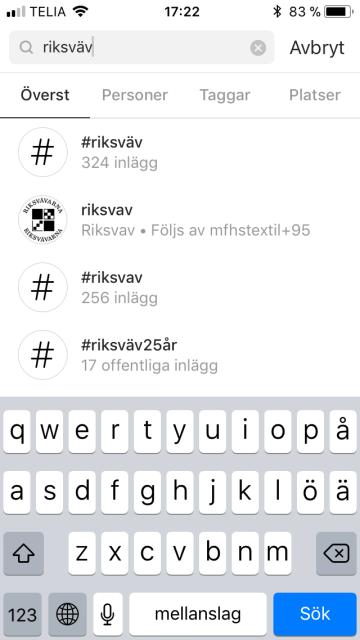 Att komma igång Hur skapar jag en profil? Du kan antingen skapa en Instagramprofil, eller logga in med Facebook. Klicka här så hittar du en stegvis guide till hur du skapar en profil.