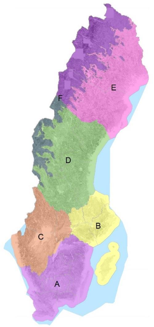 2 Produktbeskrivning 2.1 Innehåll NMD baskartering består av 25 tematiska klasser i tre hierarkiska nivåer.