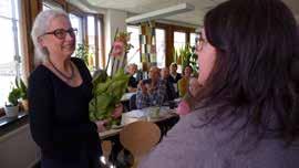 Liselotte Olsson från Västernorrland valdes till ordförande för mötet, en uppgift som hon skötte både trevligt och med erfarenhet. Dagordningen behandlades i enighet och samförstånd.