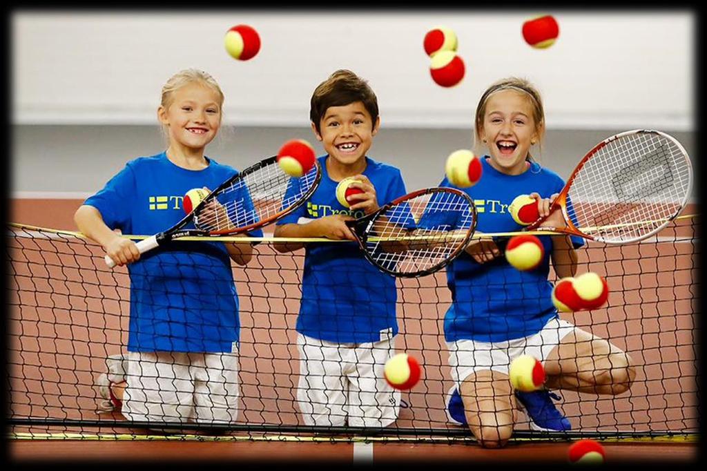 Vision Att barnen får träffas, få nya kompisar och spela tennis på sina villkor i en av Världens bästa miljöer. Värdegrund I HTKs Kids Academy väljer barnen hur mycket de vill träna.