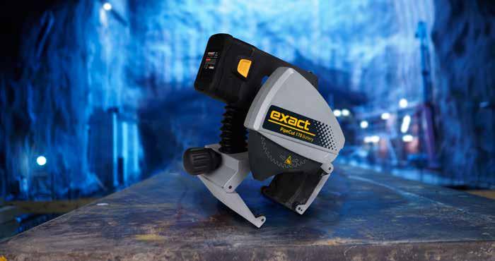 170 MM MATERIAL 18 V BATTERIDRIVEN MODELL PipeCut 170 BATTERY BatterI Laddare