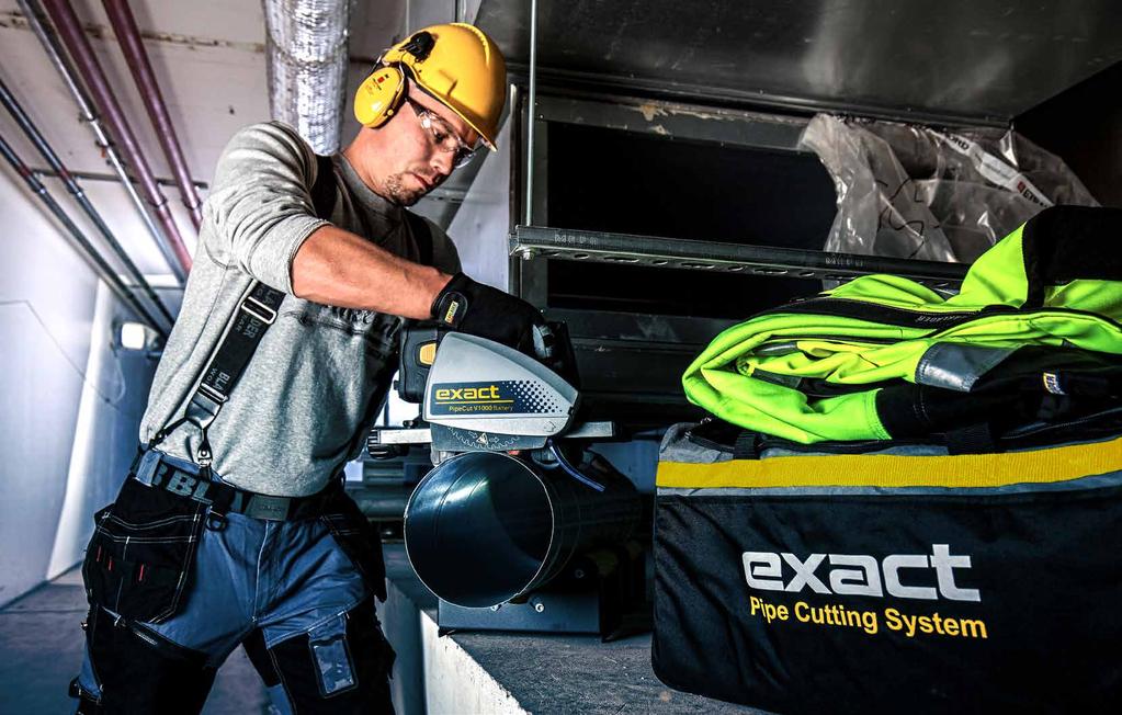 PipeCut V1000 BATTERY Nästa avsnitt i den nya eran VIKT SÅGKAPACITET MAX RÖRVÄGG LÄMPLIG FÖR BATTERI 7 75 MM 1000 MM