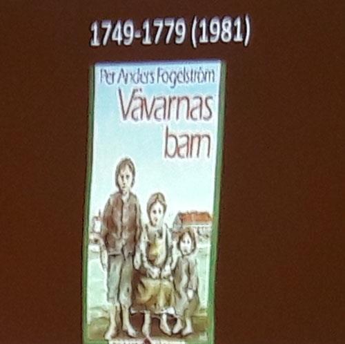 böcker i samma serie fram till Stad i världen som behandlar åren ända fram till 1968.