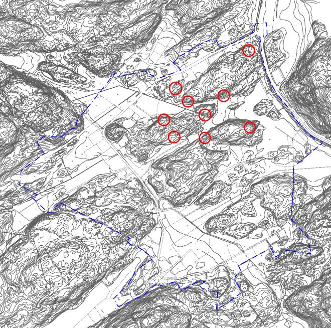 Bergteknisk undersökning för DP Stockevik 604-10 3 (5) 3 Stabilitet och grundläggning Berget har god hållfasthet och är stabil för grundläggning.