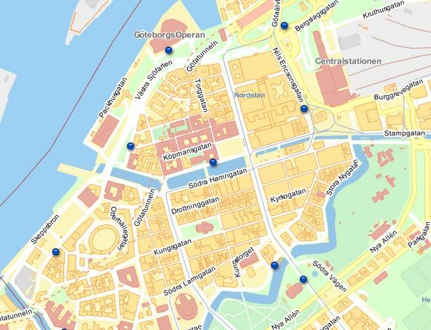 PM 18 (21) Figur 24. Bussparkering i Göteborg Beläggningsundersökning Inventeringen av efterfrågan, dvs. antalet parkerade bilar på de definierade ytorna, skedde under fyra dagar.