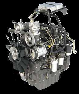 14 www.masseyferguson.com Marknadsledande motoreffekt med fyra cylindrar En ny fyrcylindrig AGCO POWER-motor på 4,4 liter med effekt från 110 hk till 130 hk för modellerna i MF 5600-serien.