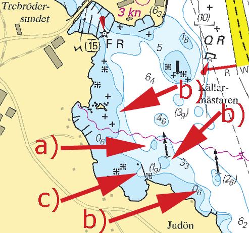 9 Nr 416 Mellersta Östersjön / Central Baltic * 8093 Sjökort/Chart: 623, 6231 Sverige. Mellersta Östersjön. Västervik. Lusärnafjärden. Lysingsbadet. Grund.