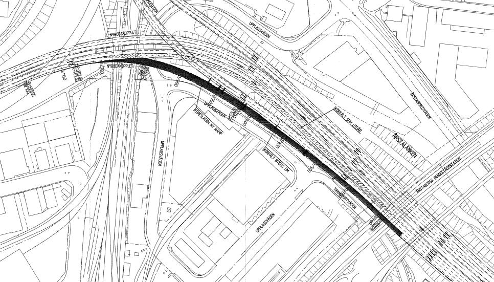 Alternativ C Beskrivning Ramp C har beskrivits dels i Årstalänken Trafikstudie av utbyggnad av ny ramp (Scandiaconsult 2003), dels i Förstudie, Väg 75, Södra Länken Essingeleden Objekt 51470 (Ramböll