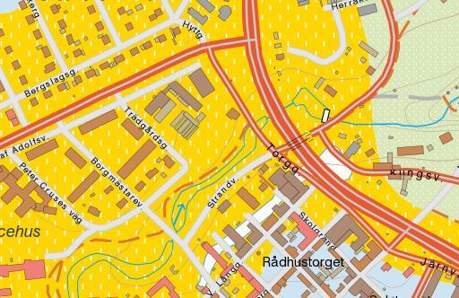 Figur 3. Utdrag ur SGU:s jordartkarta över det aktuella området Sveriges geologiska undersökning, Bakgrundskarta Lantmäteriet 3 Tidigare utredningar 3.