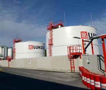 Förutom smörjmedel (LUKOIL Lubricants) indelas LUKOIL i 4 andra områden: Utvinning av