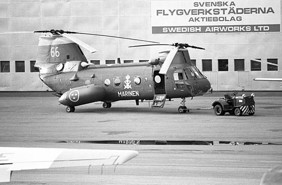 Helikopter 4 användes av försvaret från 1963 till en bit in på 2000-talet.