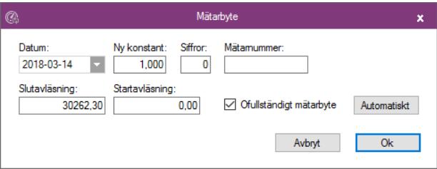 VARNING VID DRAG AND DROP AV MÄTARE OCH RÄKNEVERK VIA TRÄDET I Vitec Energiuppföljning är det möjligt att dra