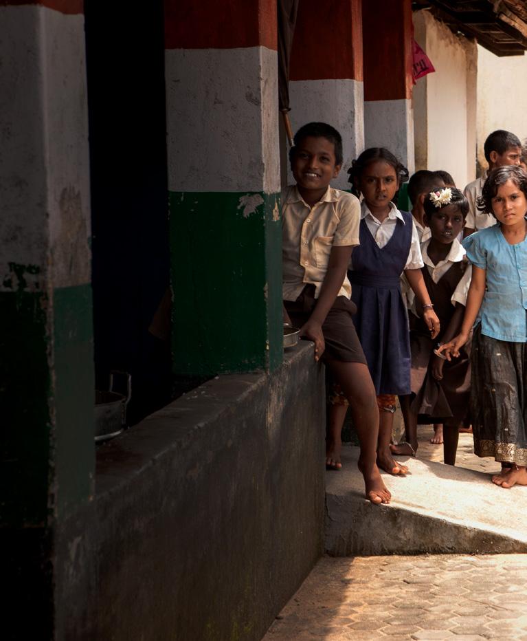 MED INDIEN som klassrum FRÅN BERGS KOMMUNS INSTAGRAM: Nyligen besökte en grupp elever och lärare från Bergs kommun Little Lambs School i Indien.