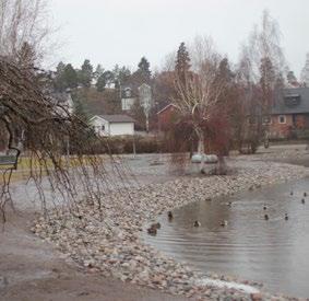 En välanvänd pulkabacke(4) ligger intill planområdet Ge de mindre barnen närhet till