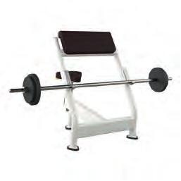 22525 22526 BACK BENCH 4000 Back bench ger en effektiv träning för rygg- och bukmuskulaturen och är vinklad 45