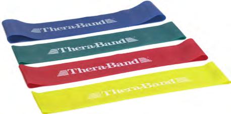 Thera-Band CLX 2,1 meter - 11 looper Thera-Band CLX 22 meter 12778 THERA-BAND CLX, gul, lätt 12779 THERA-BAND CLX, röd, medium 12780 THERA-BAND CLX, grön, hård 12781 THERA-BAND CLX, blå, extra hård