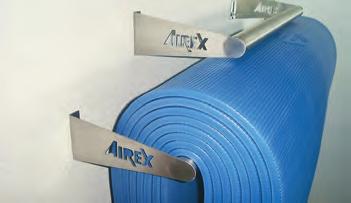 Airex-mattor 67317, 67318 67317 AIREX VÄGGBYGEL, bredd 65 cm 67318 AIREX