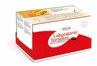 Ravioli del plin laboratorio tortellini Med bräserat kött, Parmigiano Reggiano D.O.P., grönsaker, kryddor, vin, vitlök, 25 portioner/krt, koktid 1-2 min Italien 08135 3 kg/krt 85.