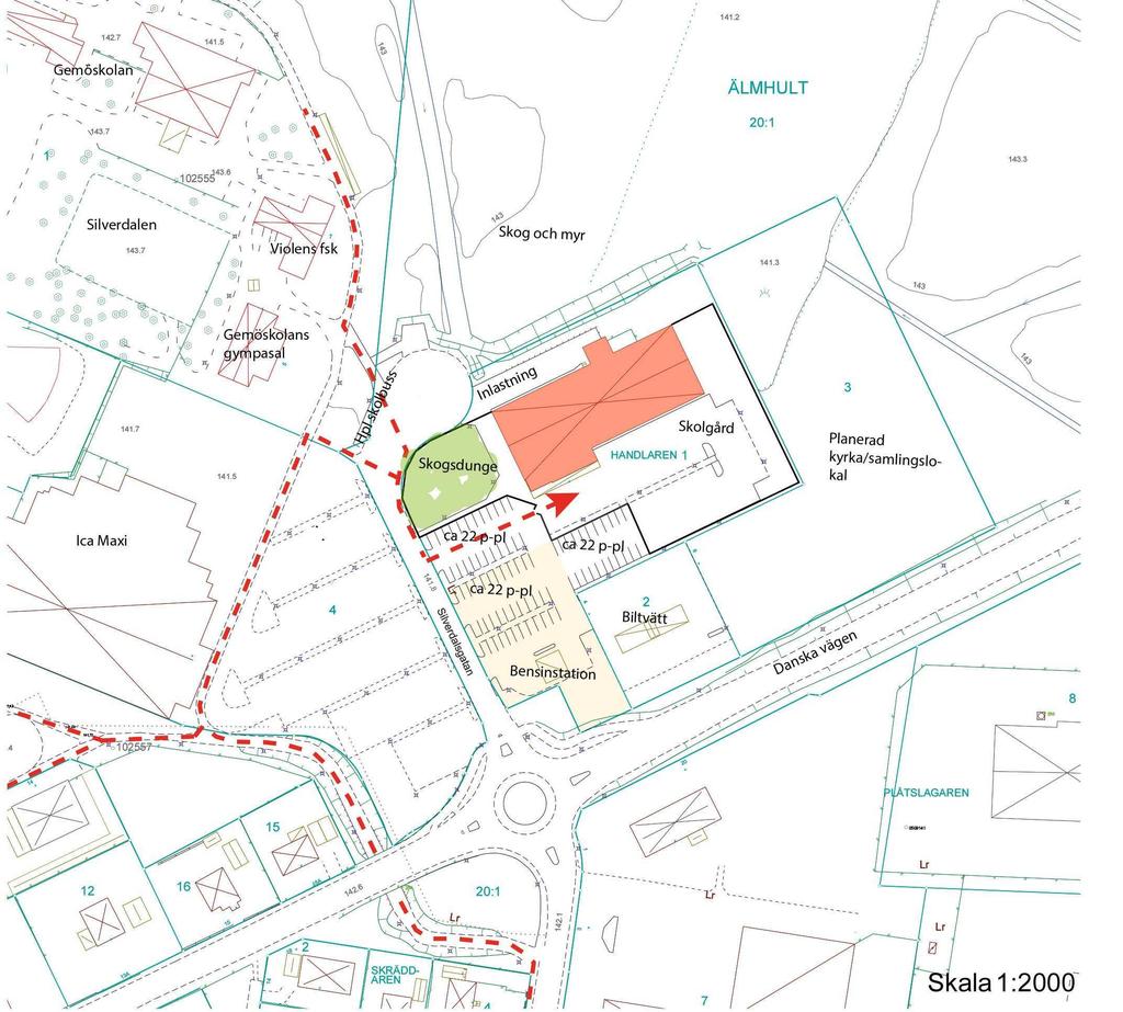 ANTAGANDEHANDLING Detaljplan för Del av Handlaren 1 i