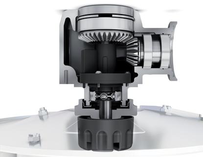 konventionella spridare: - EMC (Electronic Massflow Control) håller givan konstant på höger och