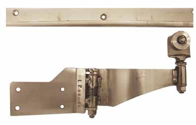 SKJUTDÖRRSBESLAG G11 Skjutdörrsbeslag övre Som standard för dörrbredd upp till 1350mm. 35mm övre.