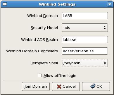 installerat