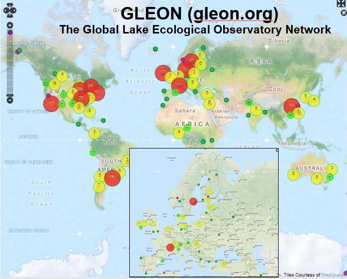 Analyserna, som nyligen publicerats i tidskriften Geophysical Research Letters, visar att sjöar globalt blir varmare (ca 0,5-1,5 C per 10 år) och just Scandinavium förefaller utgöra en global