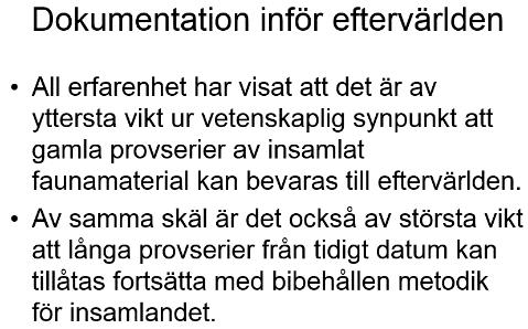 Göran Milbrink gav åhörarna på Vätterndagen en historielektion i miljöövervakning med bottenlevande djur som exempel.