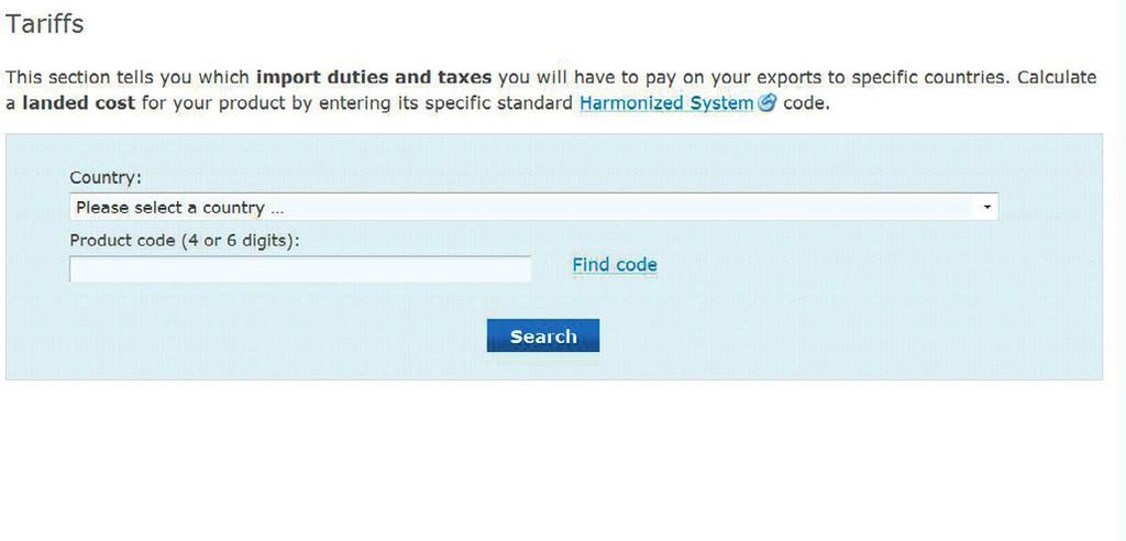 Databasen för Hur mycket tull och skatt betalar du när du exporterar utanför EU?