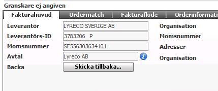 77 (92) Klicka på knappen Skicka tillbaka, svara Ja på nedanstående fråga. Skriv en kommentar T ex.