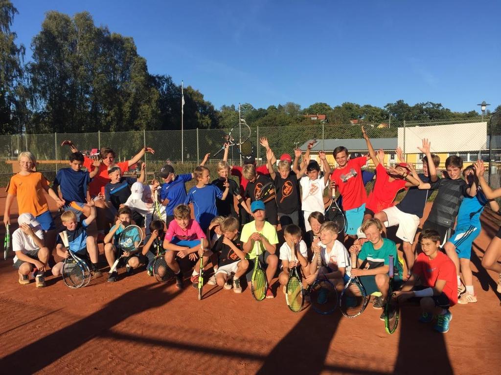 Det viktigaste för ÅTK s juniorverksamhet är att erbjuda alla tennisintresserade barn/ungdomar en vettig och sund fritid.