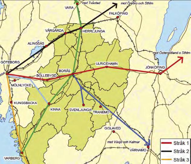 8.3 En allsidig infrastruktur Resande och transporter EN HÅLLBAR TRANSPORTPLANERING Grundläggande för att uppnå en hållbar samhällsutveckling är en planering som främjar långsiktigt hållbara