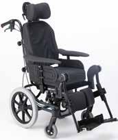 Denna modell är idealisk för alla brukare som behöver en pålitlig, stabil rullstol.