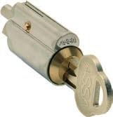 Assa cylinder 716 Cylindrar för spanjoletthandtag i Assa Epok och Vingaserie. Tryckcylinder. Nyckeln kan tas ur i såväl låst som olåst läge.