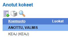 14.10.2016 4(16) Registrering av ny ansökan Att öppna ansökningsblanketten En ny ansökan påbörjas genom att trycka på ikonen: Då öppnas blanketten för provansökan.