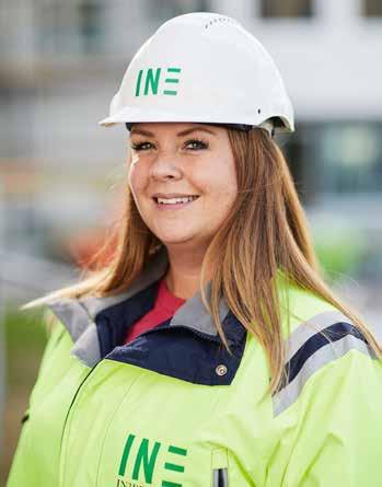 Vi fick vara lite av konstnärer för att klara det, säger Benny Stathin, IN3PRENÖRs blockchef i projektet. ARBETET INNEBAR ÄVEN stort hänsynstagande och planering för att inte störa flygtrafiken.