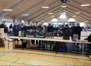 På vägen ner stötte vi på BDF:are som också var på väg ner.