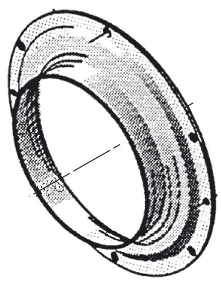 Skötsel 9.2 Reparation Montering Monteringen av kåpan för den separata fläkten sker i omvänd ordningsföljd. 1.
