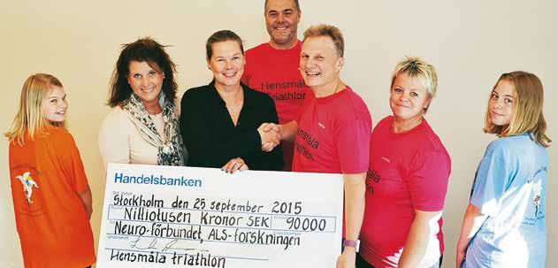 11 Under hösten överlämnades resultatet av Hensmåla Triathlon, en check på 90 000 kronor till als-forskning. Varmt tack! typ 1 spektrum av organmanifestationer och funktionsbegränsningar.