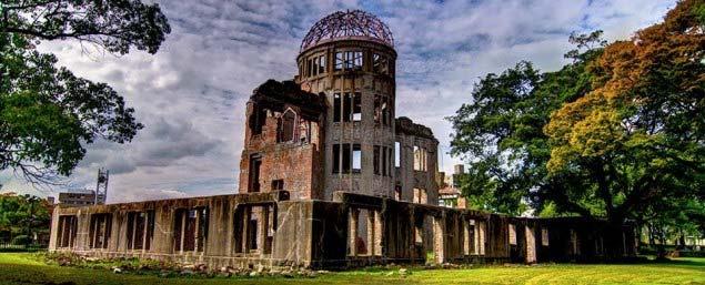 På eftermiddag lämnar vi Hiroshima och gör en tidsresa igen, den här gången tillbaka till japanska 500 talet.