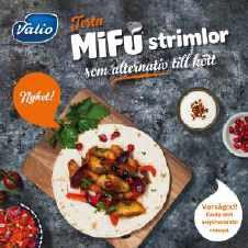 Matlagningsgrädden är en personlig favorit, säger Daniel. MMifú är en återkommande ingrediens i MR Frösundas dagliga vegetariska alternativ på menyn.