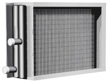 VÄRMEVÄXLRE FÖR MONTERIN I RET Värmeväxlare för kondenserande köldmedium Värmeväxlarna QLON, QLOT, QLOO, QLOQ är avsedda för uppvärmning av luft med kondenserade medium och monteras i aggregat.