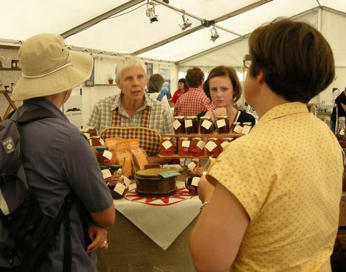 Från Smaklustmässan i Stockholm i augusti 2009.