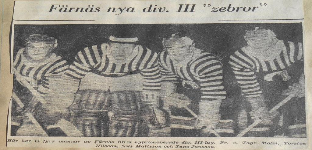 Ishockey Färnäs SK 1957, ishockey Dalarna 1957. Dalarnas första konstfrusna bana togs i bruk under den gångna säsongen.