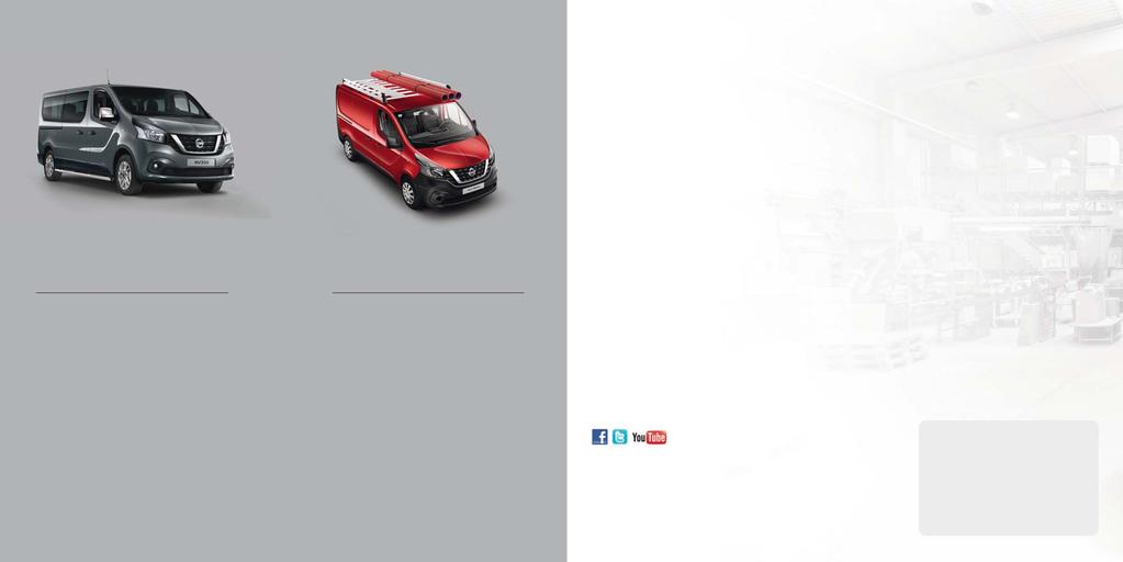 NISSAN SERVICEAVTAL NISSAN FÖRLÄNGD GARANTI Ge din NV00 den omvårdnad den förtjänar med Nissan Serviceavtal.